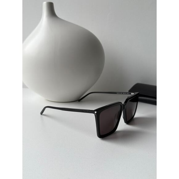 Copied - NEW Saint Laurent SL474 Black Square Sunglasses main image 7